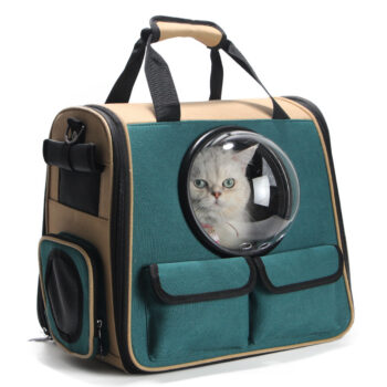 Sac de transport capsule pour chien et chat – Sac a dos respirant,confortable & sécurisé